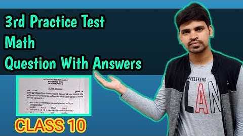 3rd practice test math Question with Answers ||Online High school classes ||