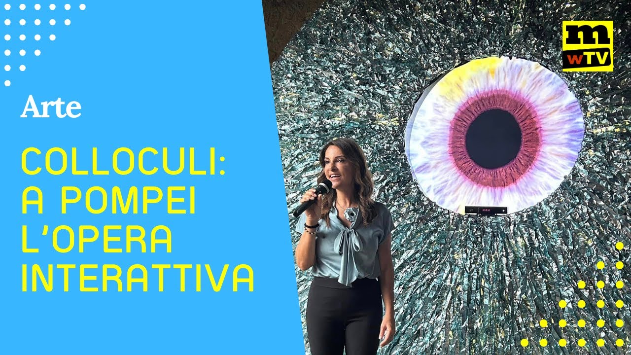 Collòculi@Pompei: nelle Terme del Foro l'installazione interattiva di Annalura Di Luggo