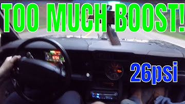 TWIN TURBO CAMARO HIGH BOOST ON THE STREET