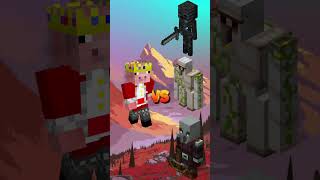 tknobled vs Minecraft mob #minecraft #shorts