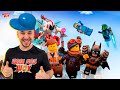 ПАПА РОБ И LEGO MOVIE ПОБЕГ ЭММЕТА И ДАКАРКИ НА БАГГИ! ЛЕГО СБОРКА!