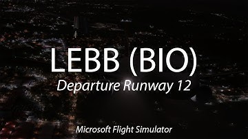 MSFS | LEBB Departure Runway 12 | Fenix A320 | Vatsim + FS2Crew + GSX