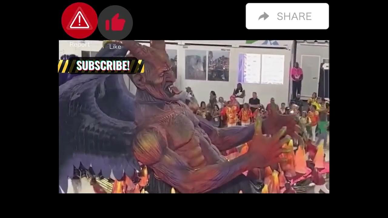 Brazil Worships Satan Carnival 2023/but the true Jesus revenge Historic