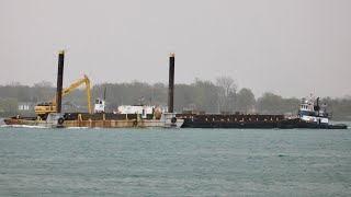 Tug Ann Marie Pushing Two Barges