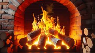 Cozy fireplace . Fireplace with crackling fire sounds. Crackling fireplace, ASMR, 불멍, 딱딱소리