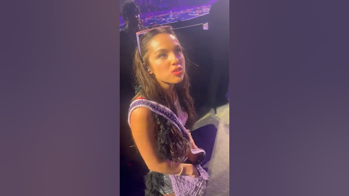 "SHUT THE F**K UP!" - Olivia Rodrigo on GUTS Tour #oliviarodrigo