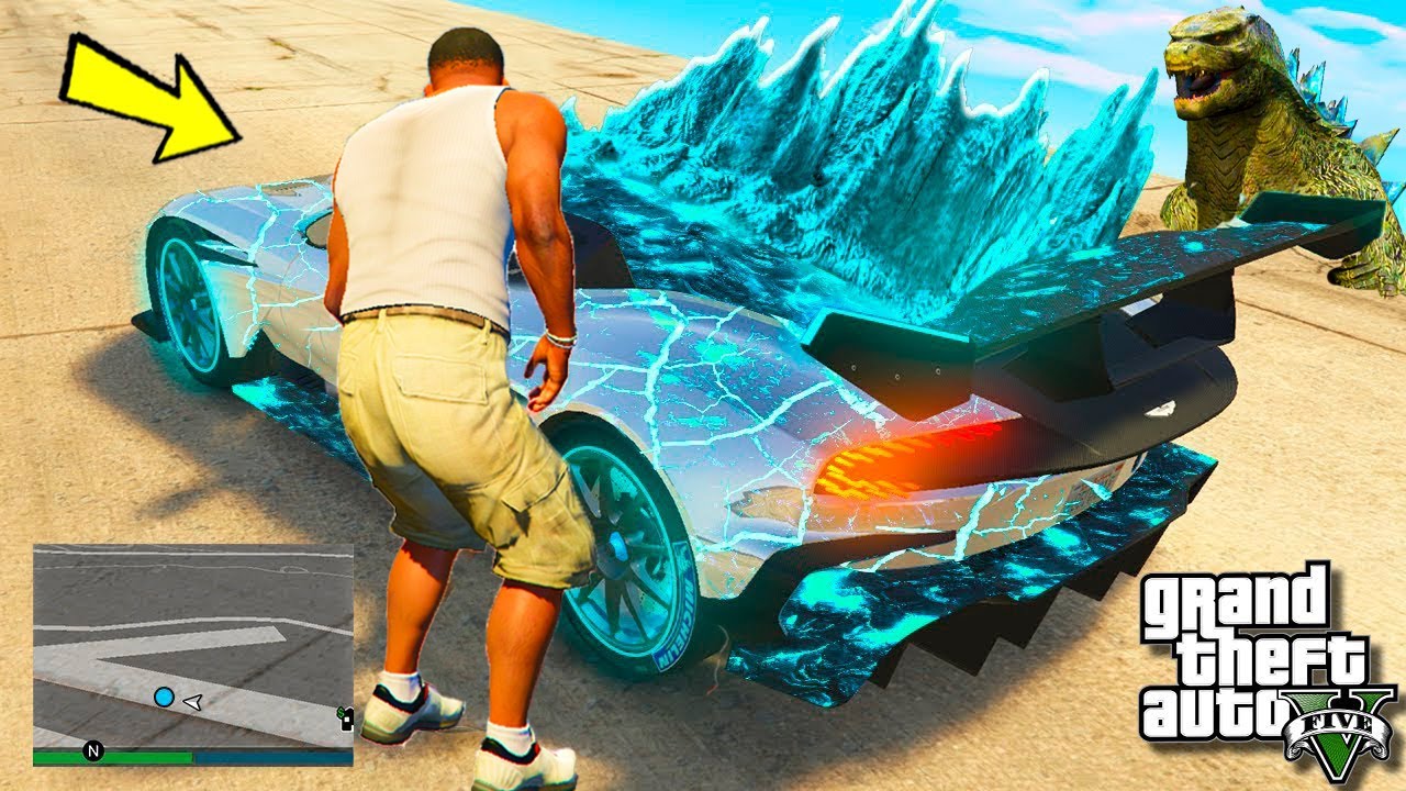 ГОДЗИЛЛАНЫҢ ЖАҢА КӨЛІКТЕРІН ҰРЛАДЫМ (GTA V)