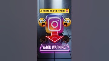 Instagram Hack Alert 🚨 Don’t Do These 3 Things!