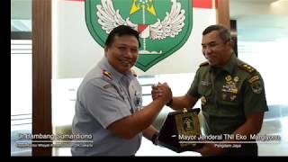 Audiensi Kepala Kantor Wilayah Kemenkumham Dki Jakarta Dengan Pangdam Di Makodam Jayakarta Raya