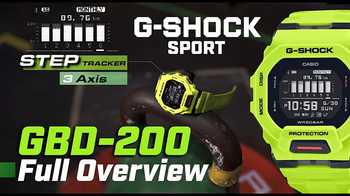 G-Shock GBD-200 Full Overview - 天天要闻
