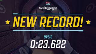 Splitgate Race Mode : Oasis - Medium - 23.622