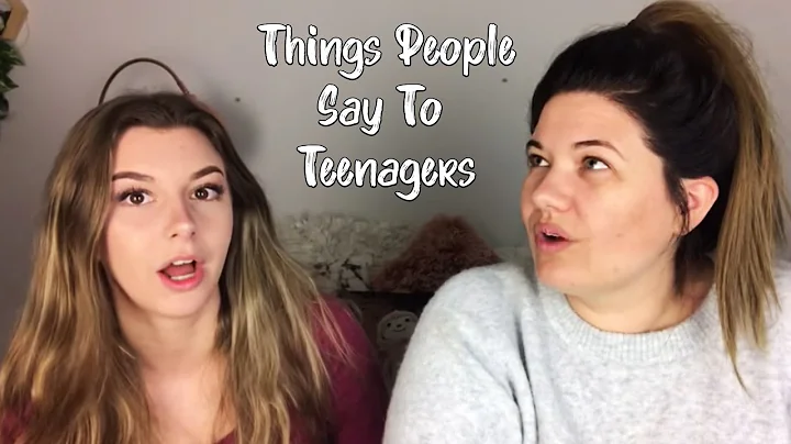 Things people say to TEENAGERS (feat. GEORGIA PROD...