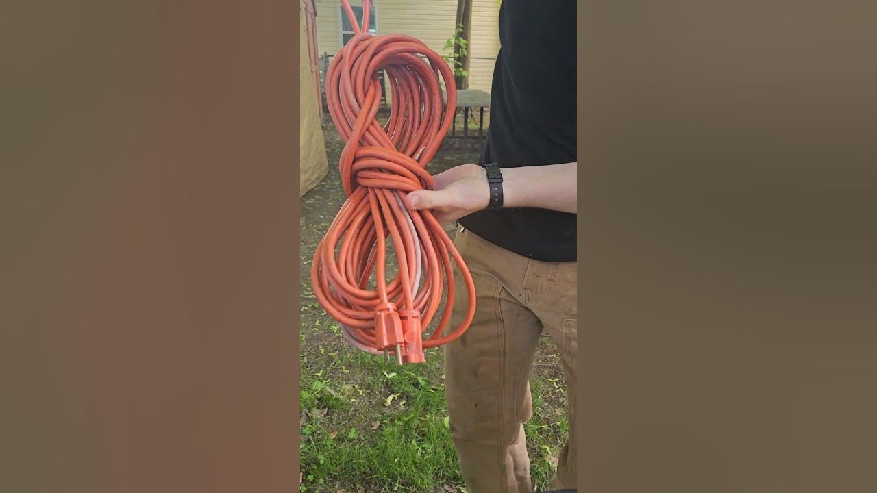 How to Effectively Roll and Stow an Extension Cord