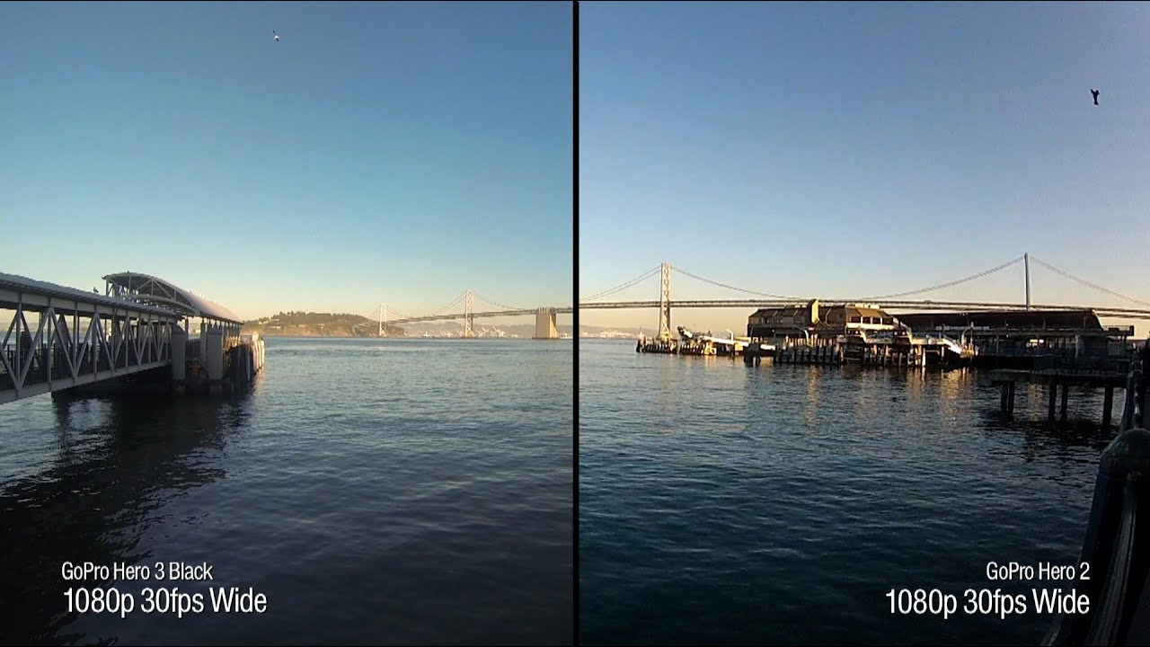 Tested: GoPro Hero 3 Black Edition vs. GoPro Hero 2 Video Quality - YouTube