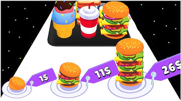 Fast Food Run - Gameplay Walkthrough - Max Levels (Lvl 1-20) |Android|