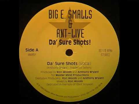 洋楽 Big E. Smalls&Ant-Live /Da' Sure Shots! Big E. Smalls&Ant-Live /Da' Sure Shots!