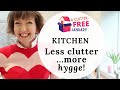 Out with kitchen clutter, in with hygge! Diane + the Minimal Mom, Clutter Free January