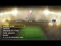 América vs Colo Colo - Copa Libertadores de América, Final Vuelta - PES 12 [PSP]