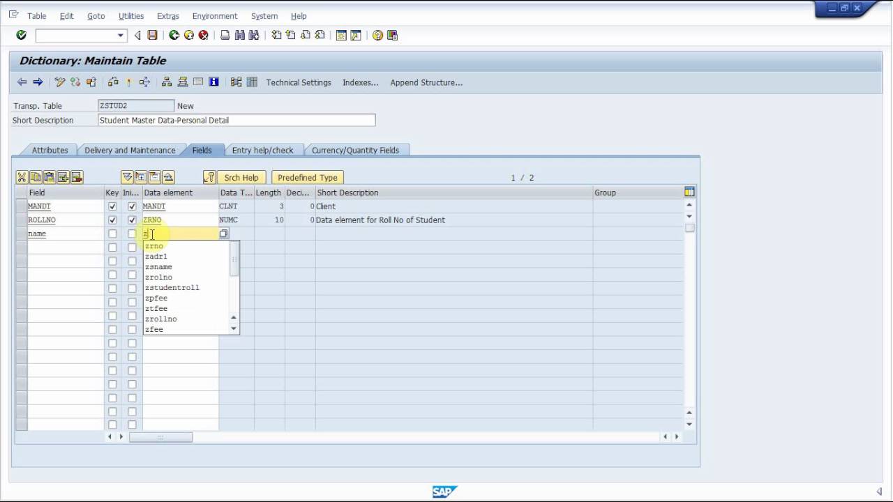Induce mate reel 2: Transparent Table in SAP ABAP - YouTube