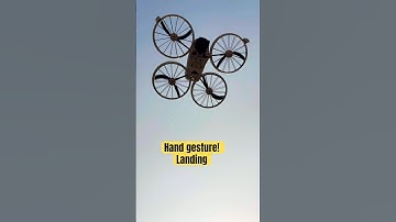 Hand gesture landing!!🛬 #music #djidrone #drone #dji #djiflip #song