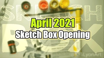 Sketch Box April 2021 Opening - Premium Box