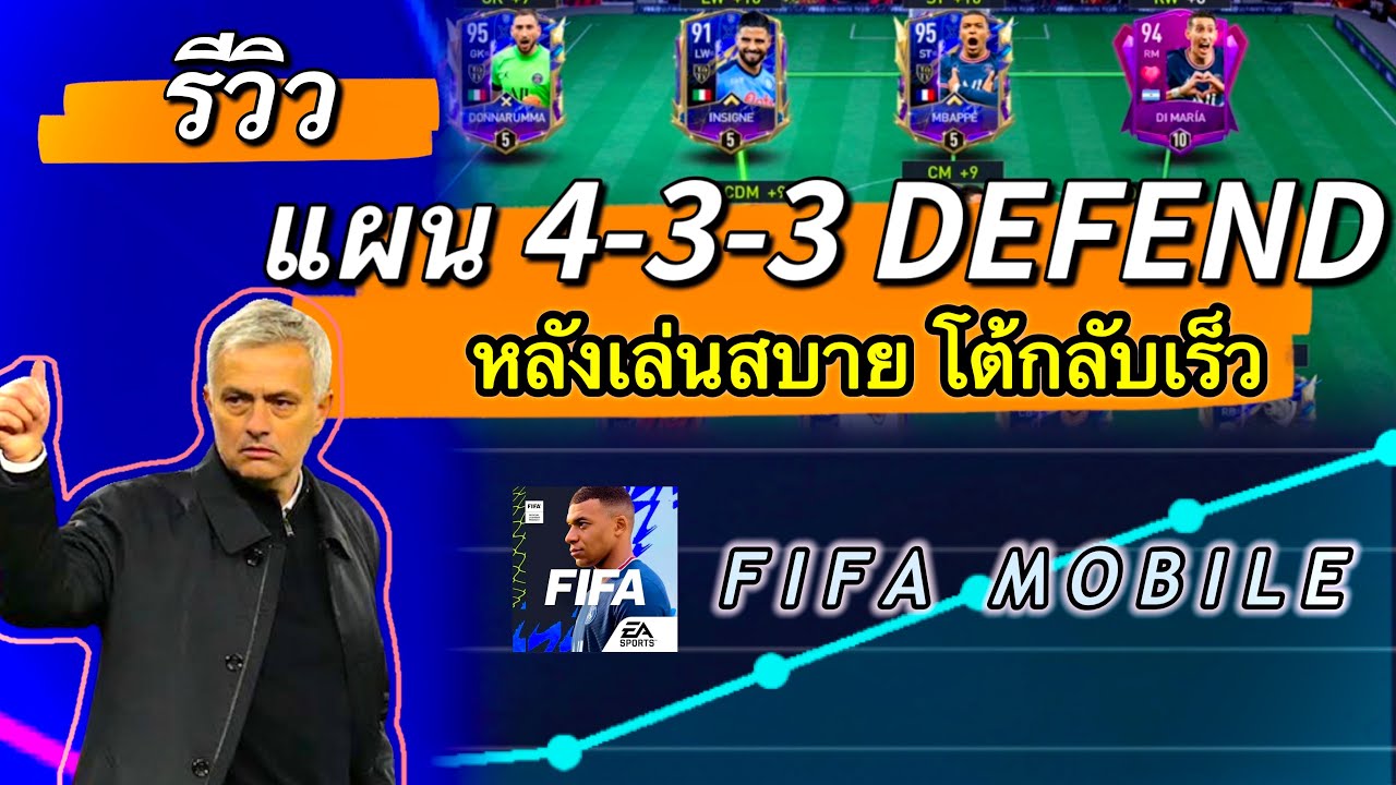  4 3 3 DEFEND FIFA MOBILE 
