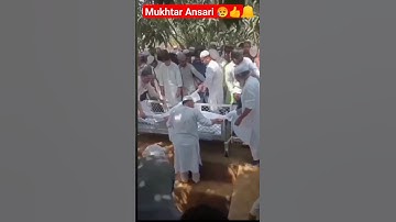 mukhtar Ansari 😥 #mukhtaransari #mukhtaransarideath #mukhtar_ansari #mukhtar #shorts #short #death