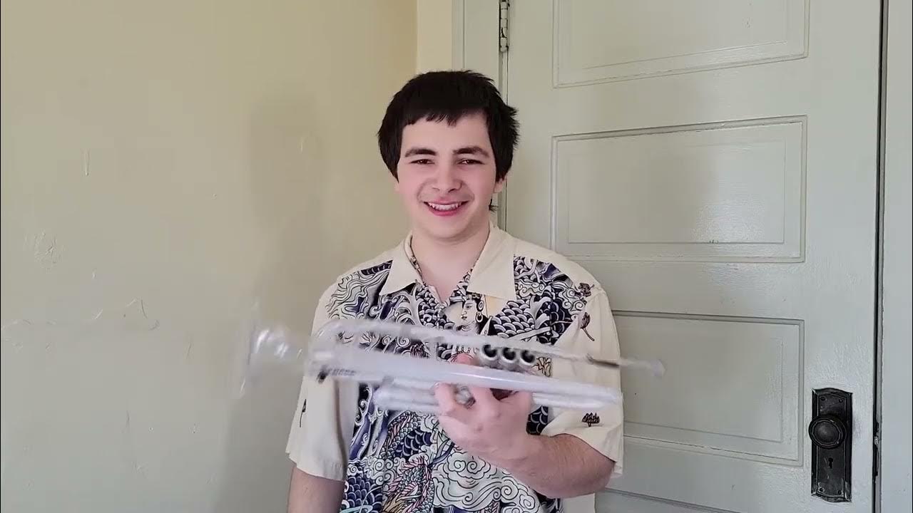 Pampet Transparent Plastic Trumpet Review YouTube