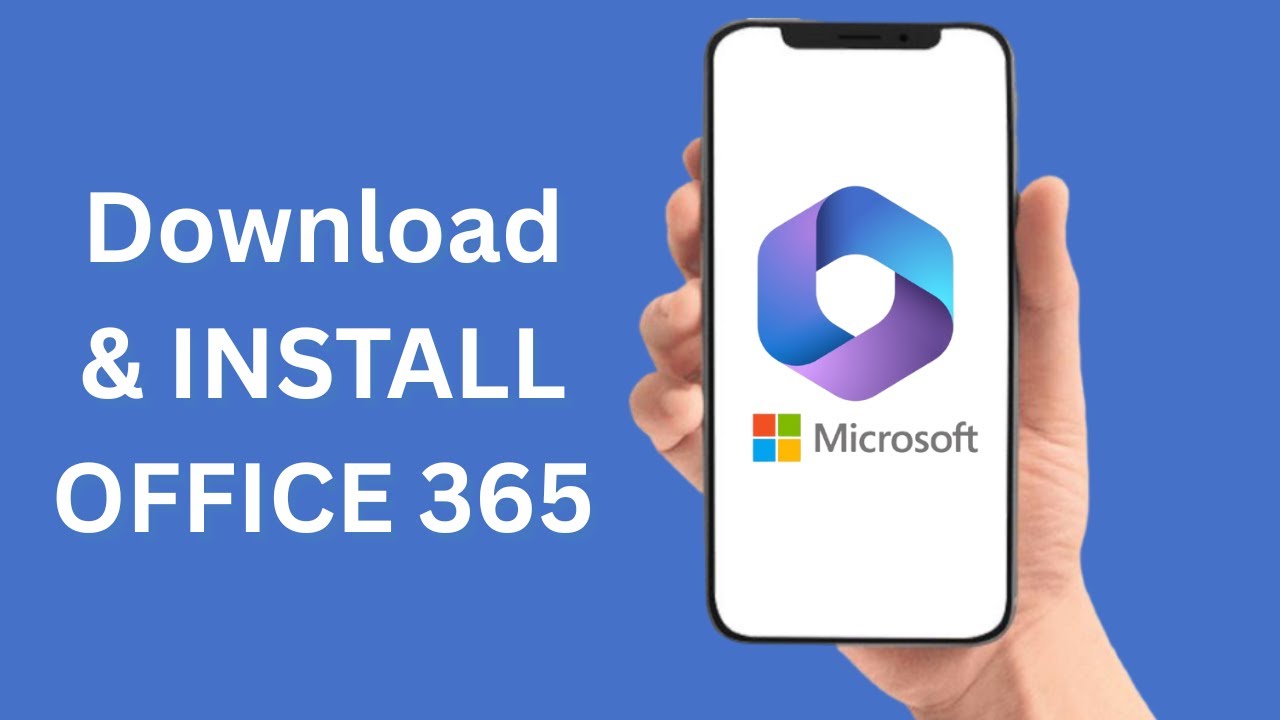 How To Download & Install Microsoft 365 - YouTube