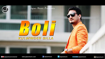 Boli | Kulwinder Billa | Full Audio Song | Japas Music