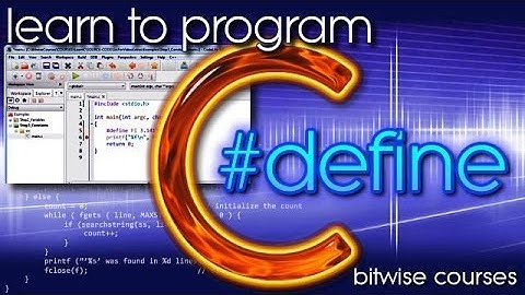 Learn To Program C -  constants and #define