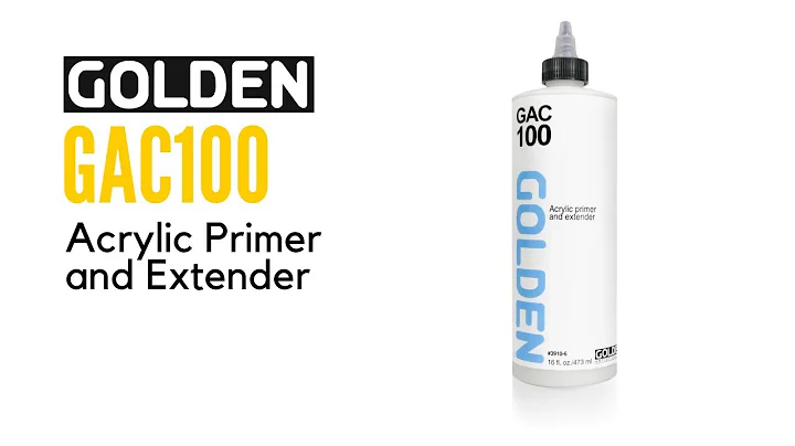 Golden GAC100 Acrylic Primer and Extender