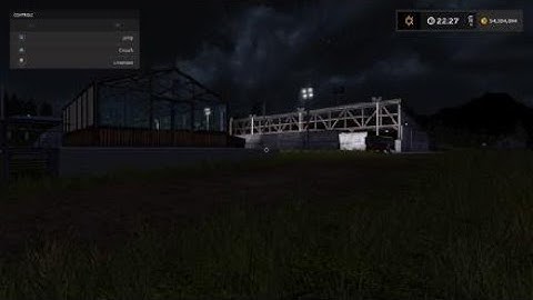 Farming Simulator 17 my building in menu PS4