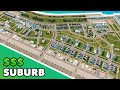 Building a expensive modern suburb without mods in Cities: Skylines | Vanilla City Design Ep. 20