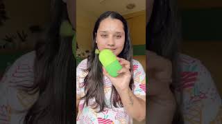 I tried this Ice  Roller! Silicone ice roller! #youtubeshorts #beautyfinds #iceroller