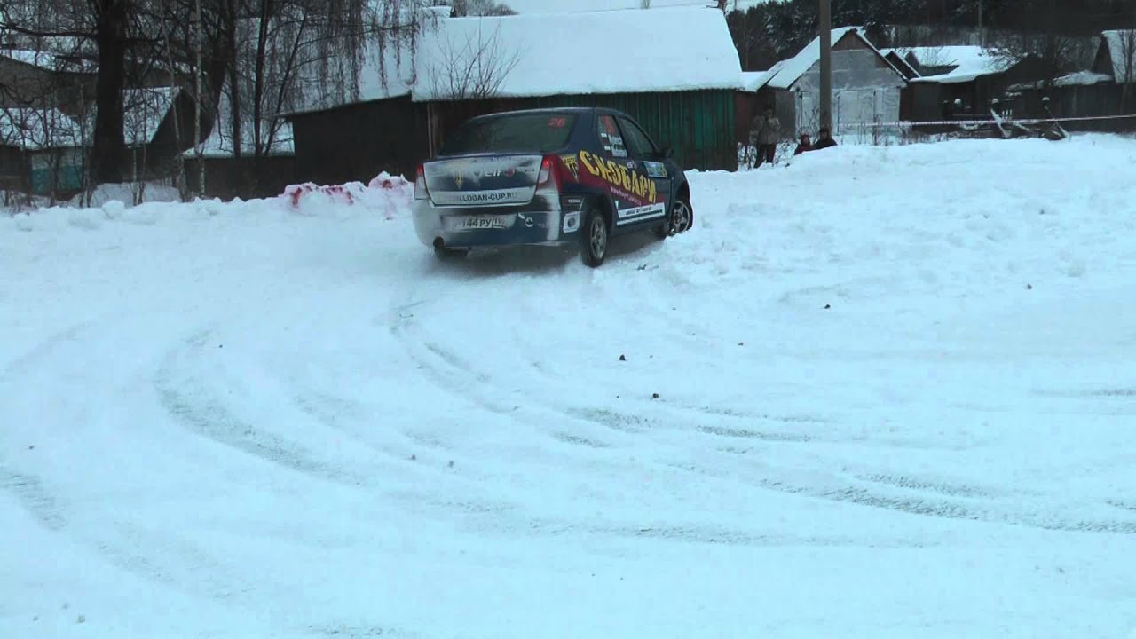 МЫСЛЕВИЧ МЕДВЕДЕВА Рено Логан Ралли Золотые Купола - YouTube