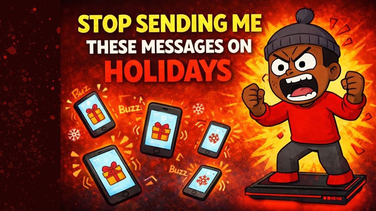 STOP SENDING ME THESE MESSAGES ON HOLIDAYS 😵 💫 - YouTube
