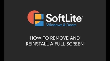 How to Remove/Replace a Full Screen on Double-Hung Windows