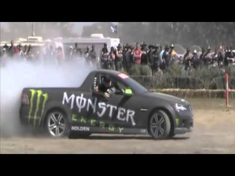 Monster Energy does the Deniliquin Ute Muster with Jamie Whincup and Greg Murphy
