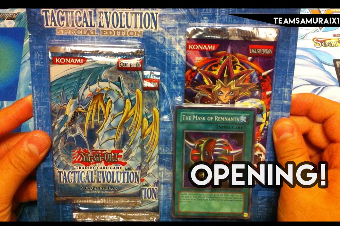 YUGIOH* TACTICAL EVOLUTION SPECIAL EDITION OPENING! WOO