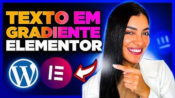 Como Fazer DEGRADÊ EM TEXTO/Título no Elementor [Efeito Gradiente em Títulos/Textos]