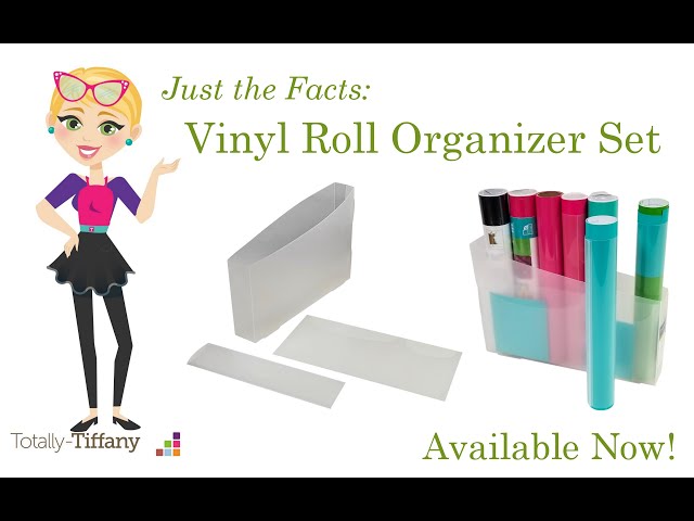 Vinyl Roll Organizer Set - Just the Facts 