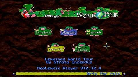 Lemmings World Tour Remastered LP Part 1 (Noisemaker 1 - 16)