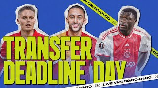 TRANSFER DEADLINE DAY | Live van 09:00 tot 01:00!