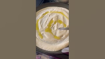 Cooking crepes for breakfast part 2. #noah #adam #breakfast #crepe #sweet