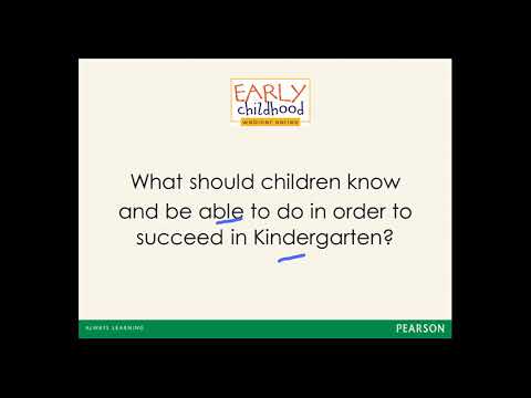 Video: How To Determine Readiness For School