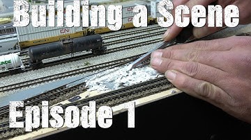 Building a Scene: Episode 1 (Yard Office) N Scale Mojave Sub.