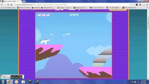 Retro Unicorn Attack Gameplay