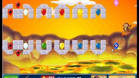 bloons 2 walkthrough - 8 mount magma levels 85-94