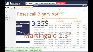 Reset call binary bot
